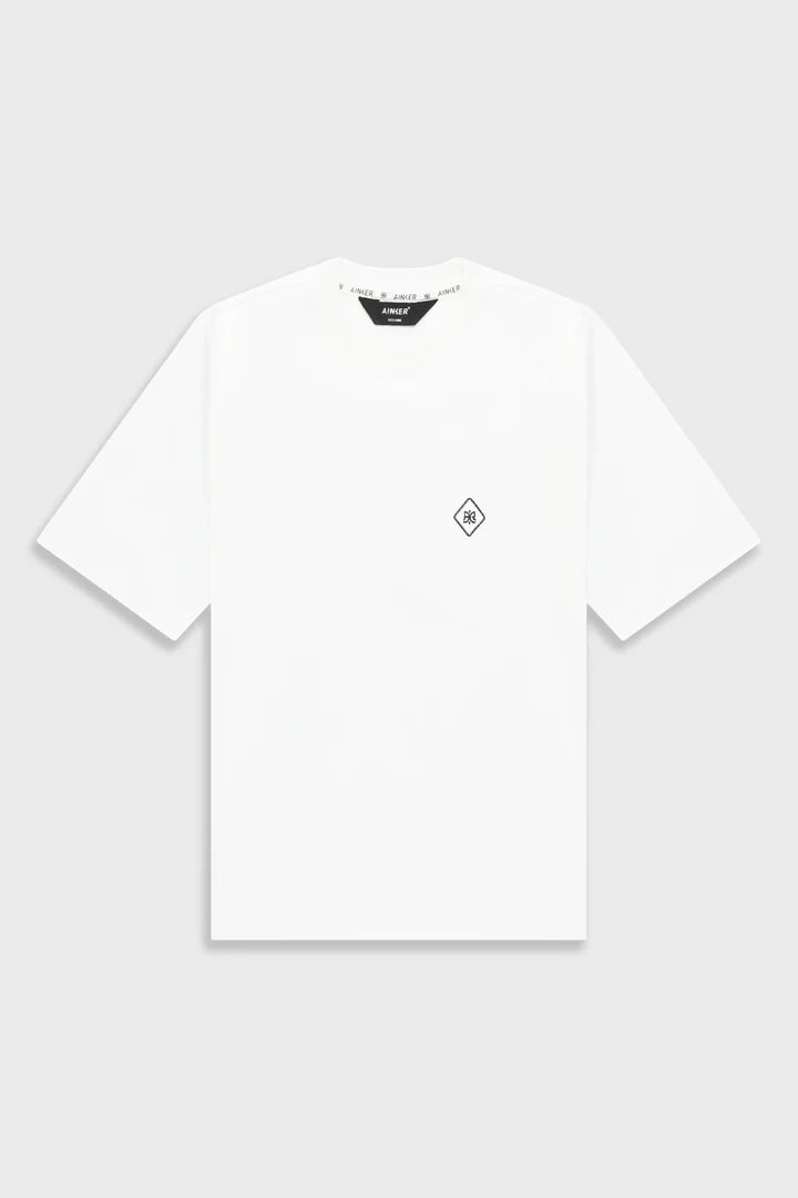Ainker Mercerized 592 White T-Shirt