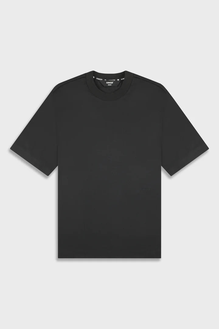 Ainker Mercerized 752 Black T-Shirt
