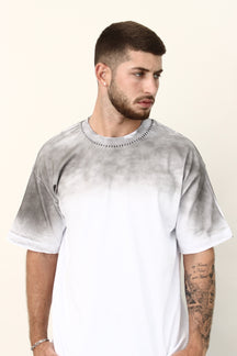 CREW Milano Spray Neck Oversized T-Shirt