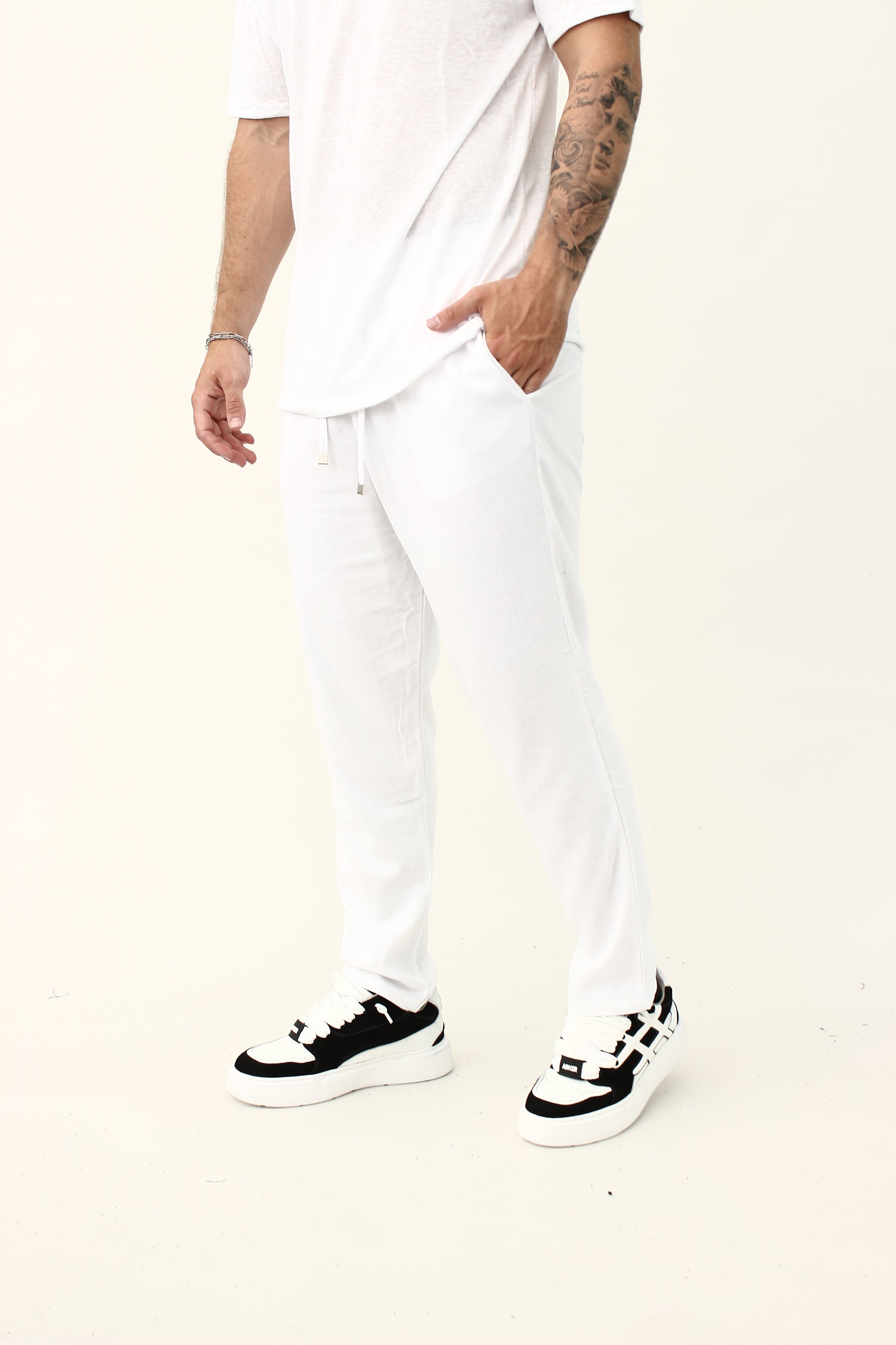 CREW Milano Linen Pants Flavio