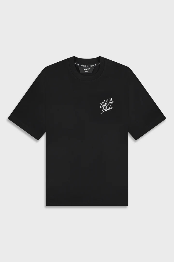 Ainker Mercerized 806 Black T-Shirt
