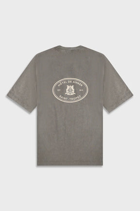 Ainker Cotton Wash 740 Mocha T-Shirt