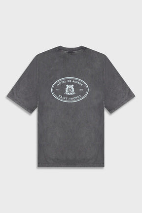 Ainker Cotton Wash 740 D.Gray T-Shirt