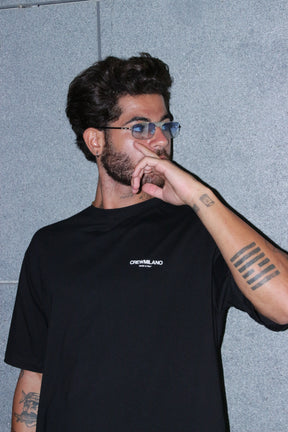 CREW Milano LONDON Black T-Shirt