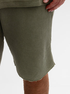 CREW Milano Oversize Set T-Shirt/Pants Waffle Green