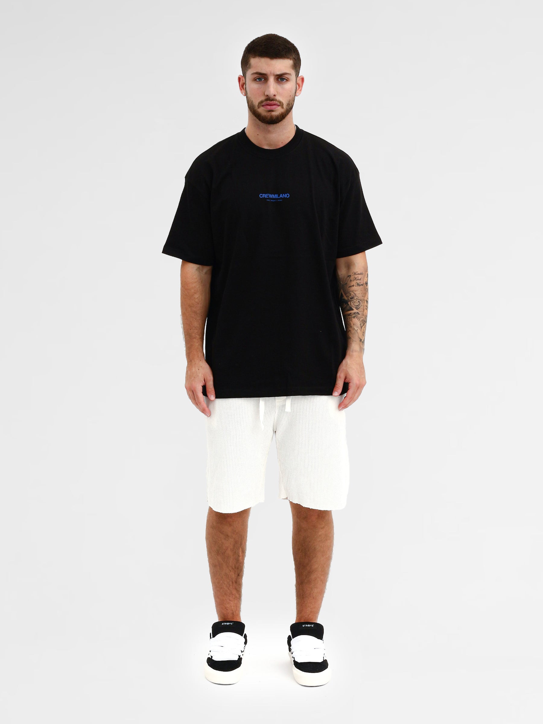 CREW Milano Oversize T-Shirt Logo Print