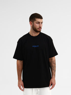 CREW Milano Oversize T-Shirt Logo Print
