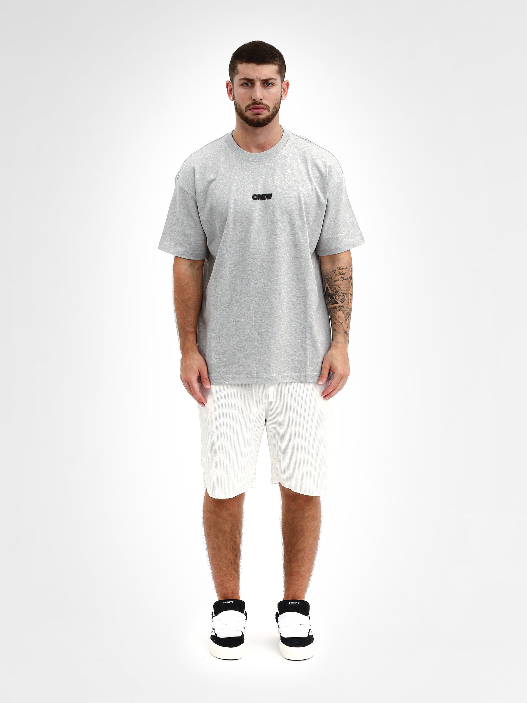 CREW Milano Oversize T-Shirt Logo Print