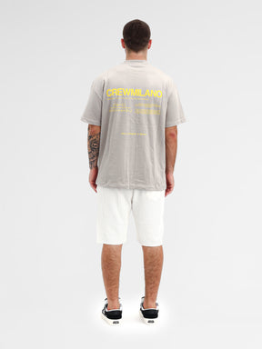 CREW Milano Oversize T-Shirt Logo Print