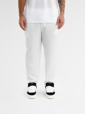 CREW MILANO Waffle Pants White
