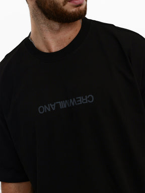 CREW Milano Oversize T-Shirt Logo Print