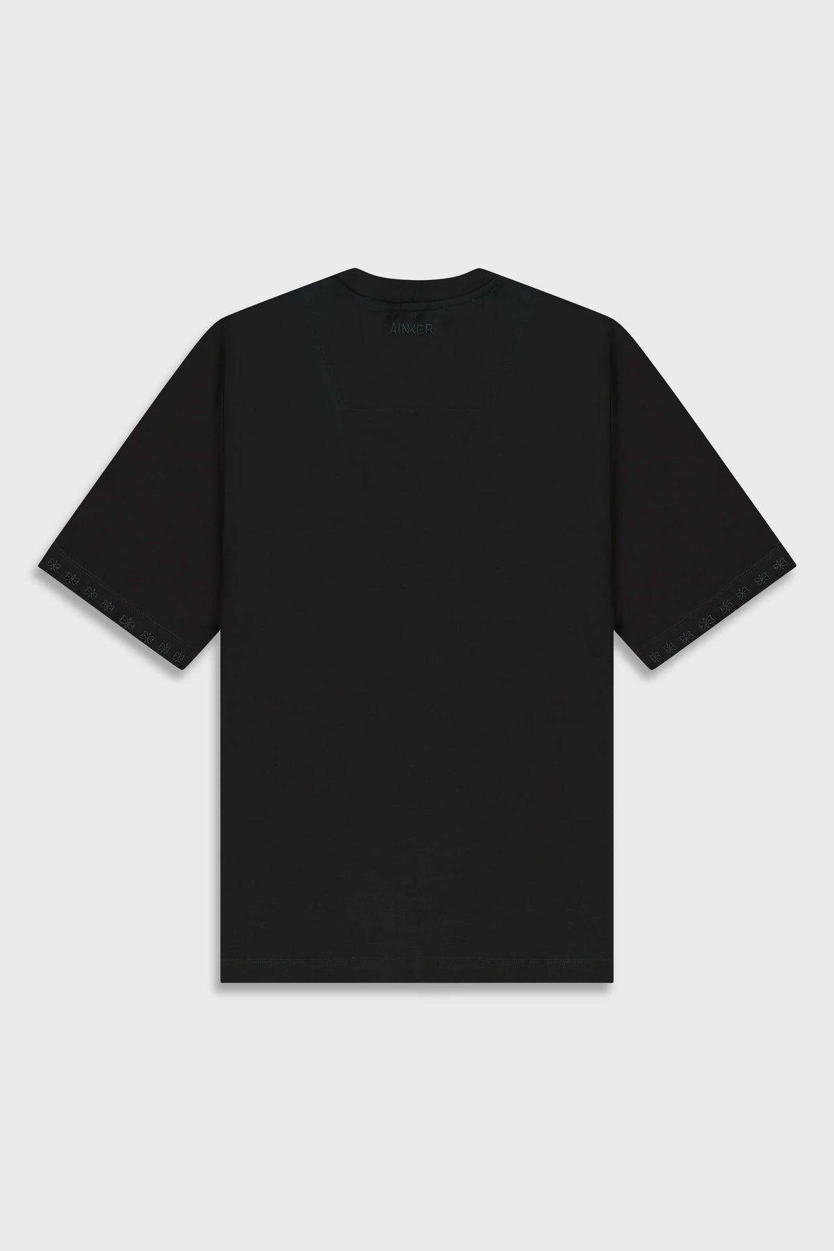 Ainker Mercerized 676 Black T-Shirt
