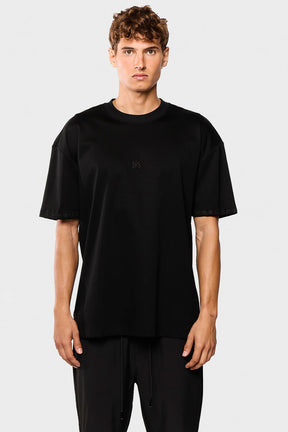 Ainker Mercerized 676 Black T-Shirt