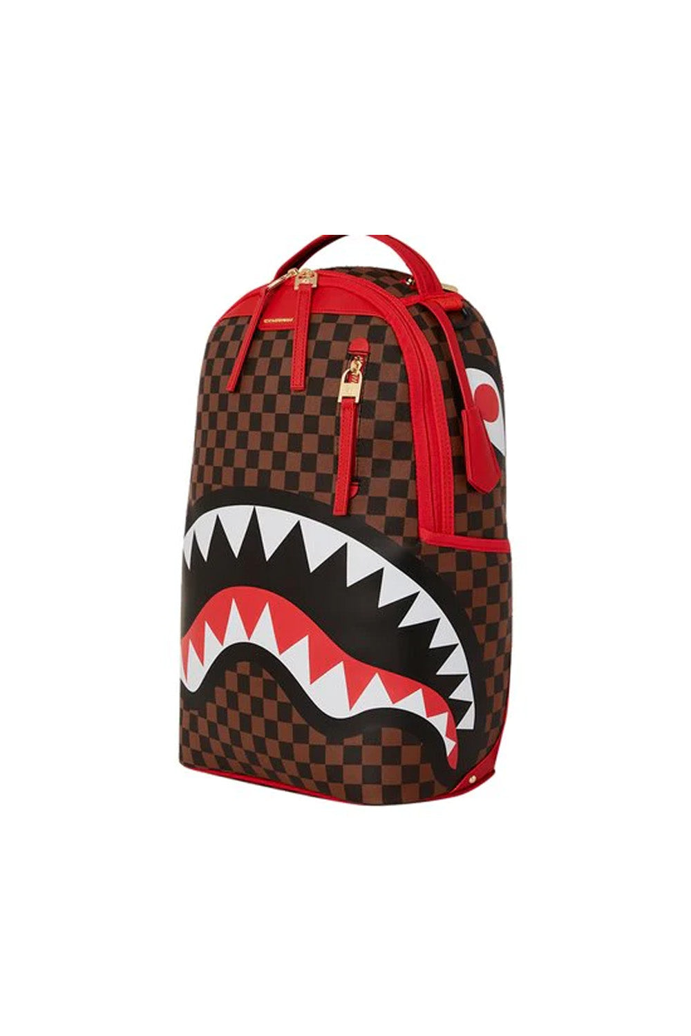 SPRAYGROUND RED SHARKS IN PARIS DLXSV BACKPACK