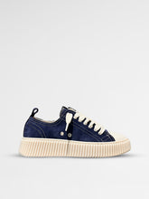 MAISON 9 PARIS Sneakers - Blue Jeans Suede Leather