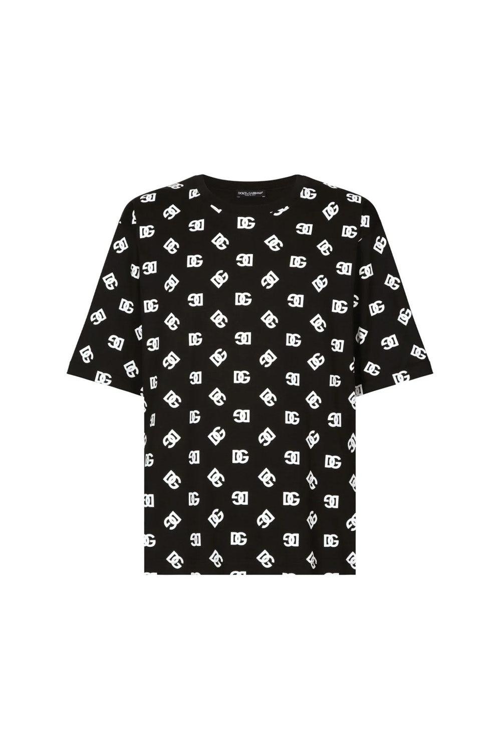 Dolce & Gabbana monogram-print cotton T-shirt