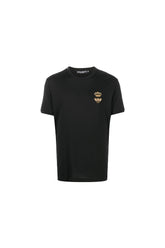 Dolce & Gabbana bee crown embroidered T-shirt black