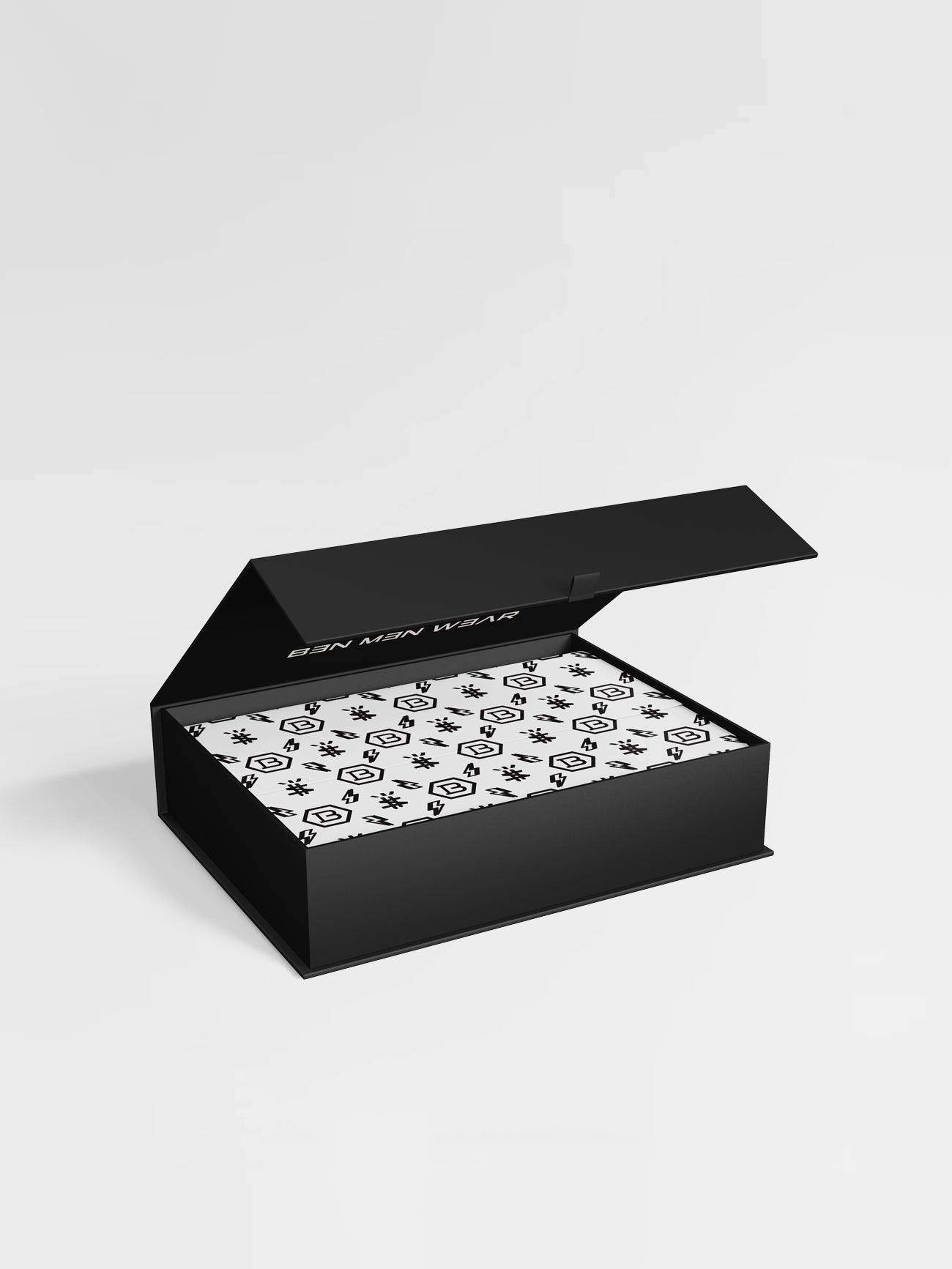 קופסה ממותגת עם סגירה מגנטית