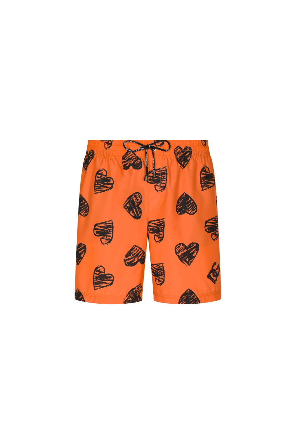 Dolce & Gabbana heart-print swim shorts