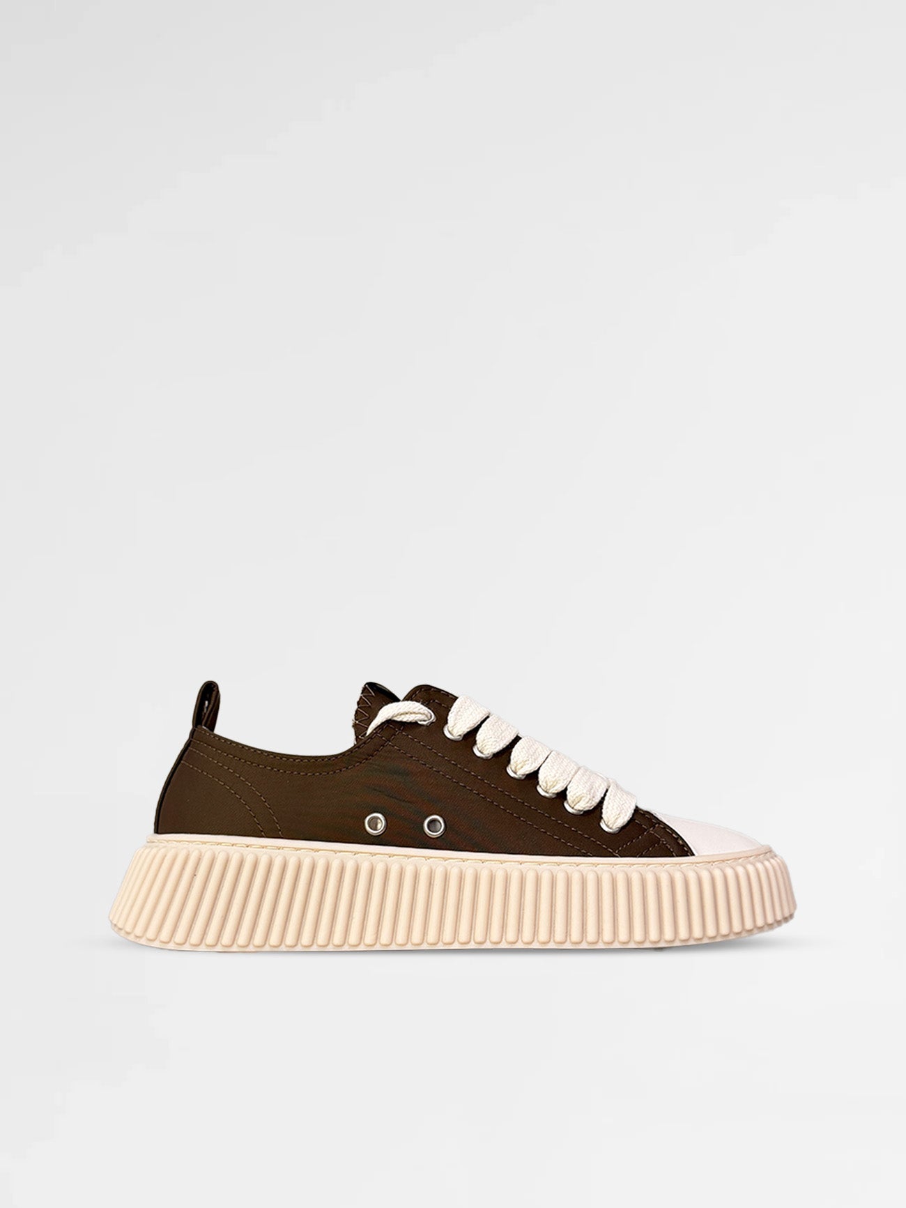 MAISON 9 PARIS Sneakers - Brown Naylon