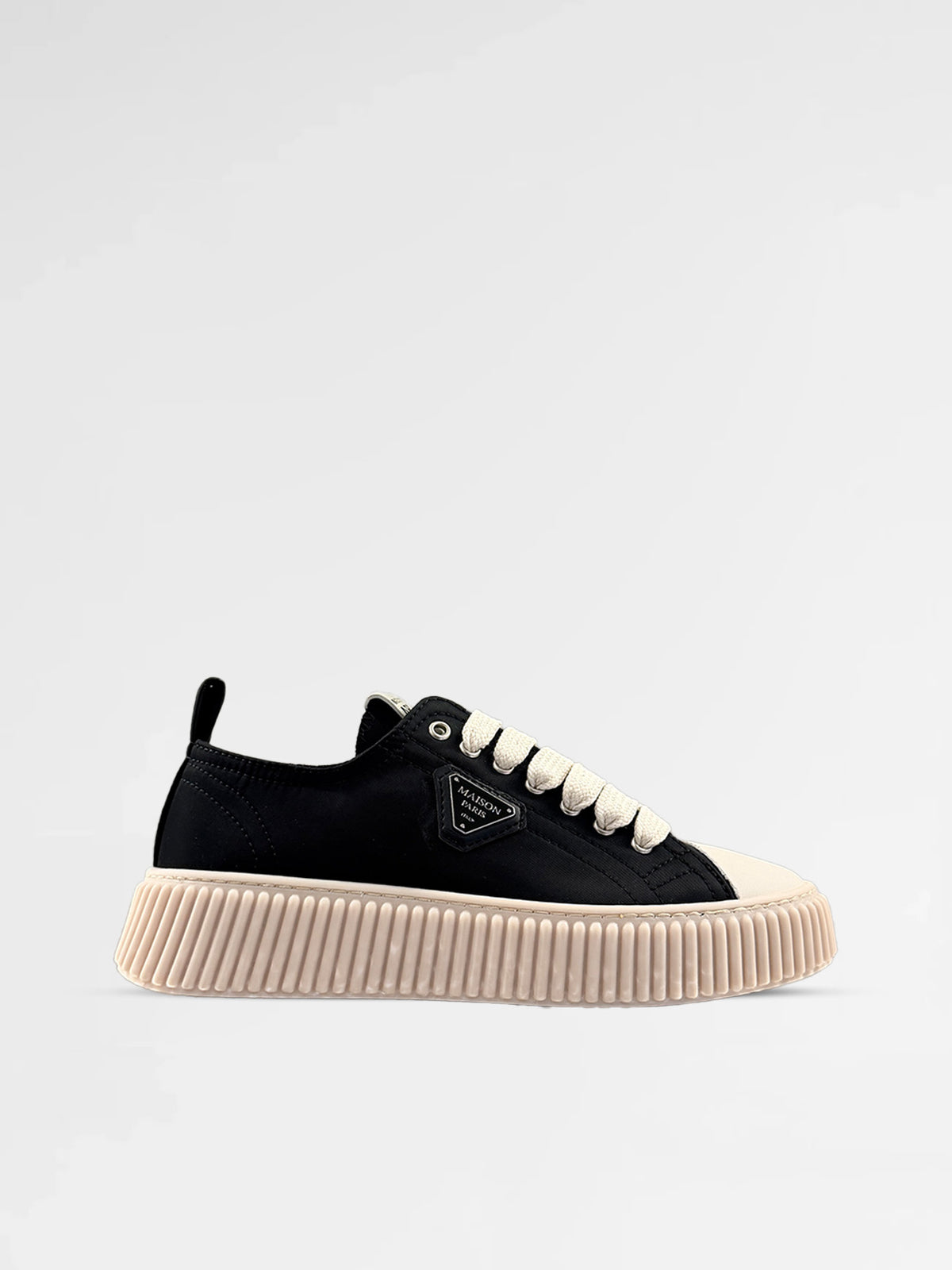 MAISON 9 PARIS Sneakers - Black Plate Naylon