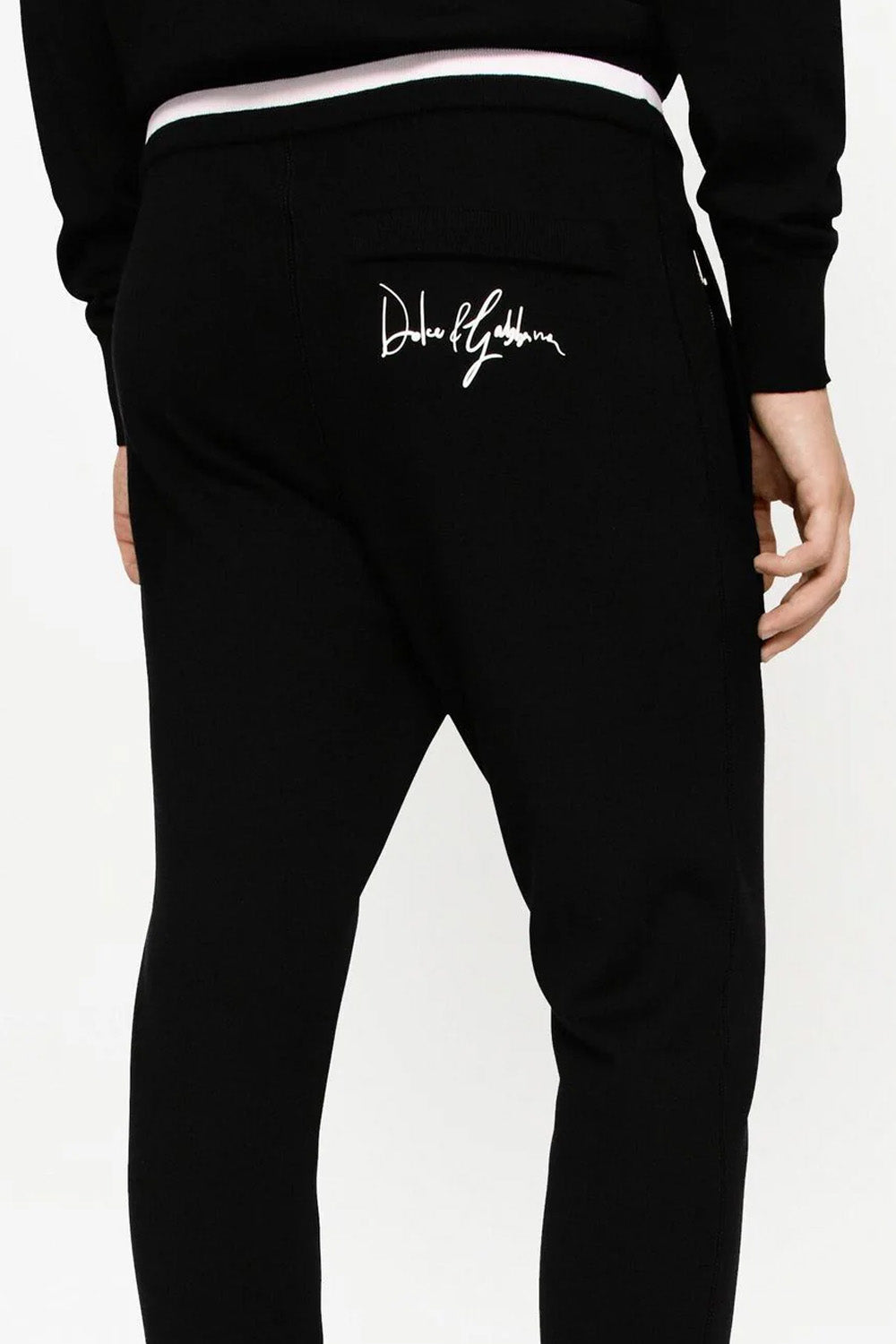 Dolce & Gabbana logo-embroidered track pants