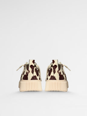 MAISON 9 PARIS Sneakers - Cow Pattern Leather