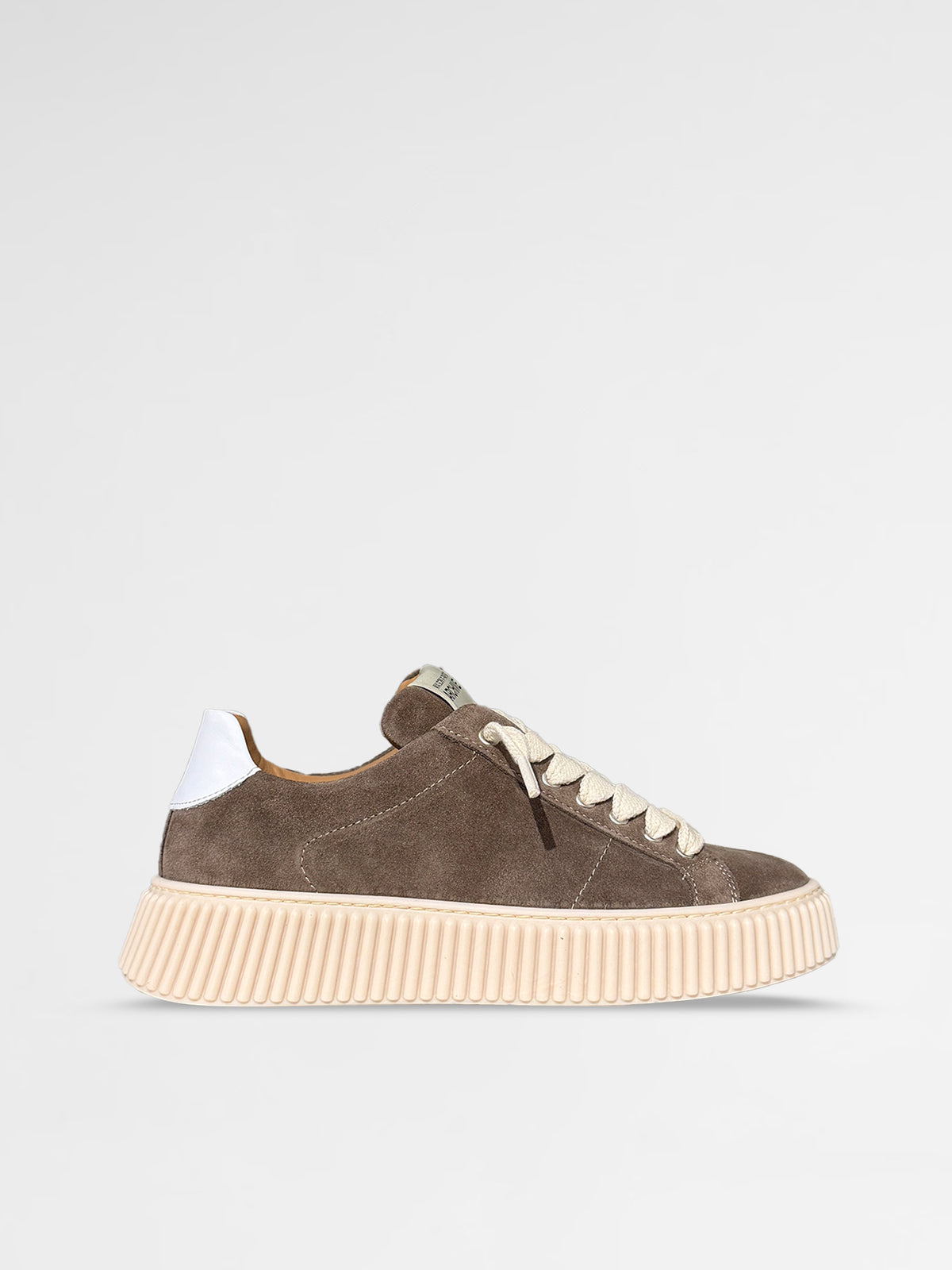 MAISON 9 PARIS Sneakers - Skate Dark Brown Suede Leather הזמנה מוקדמת (אספקה מ-7/6/26)