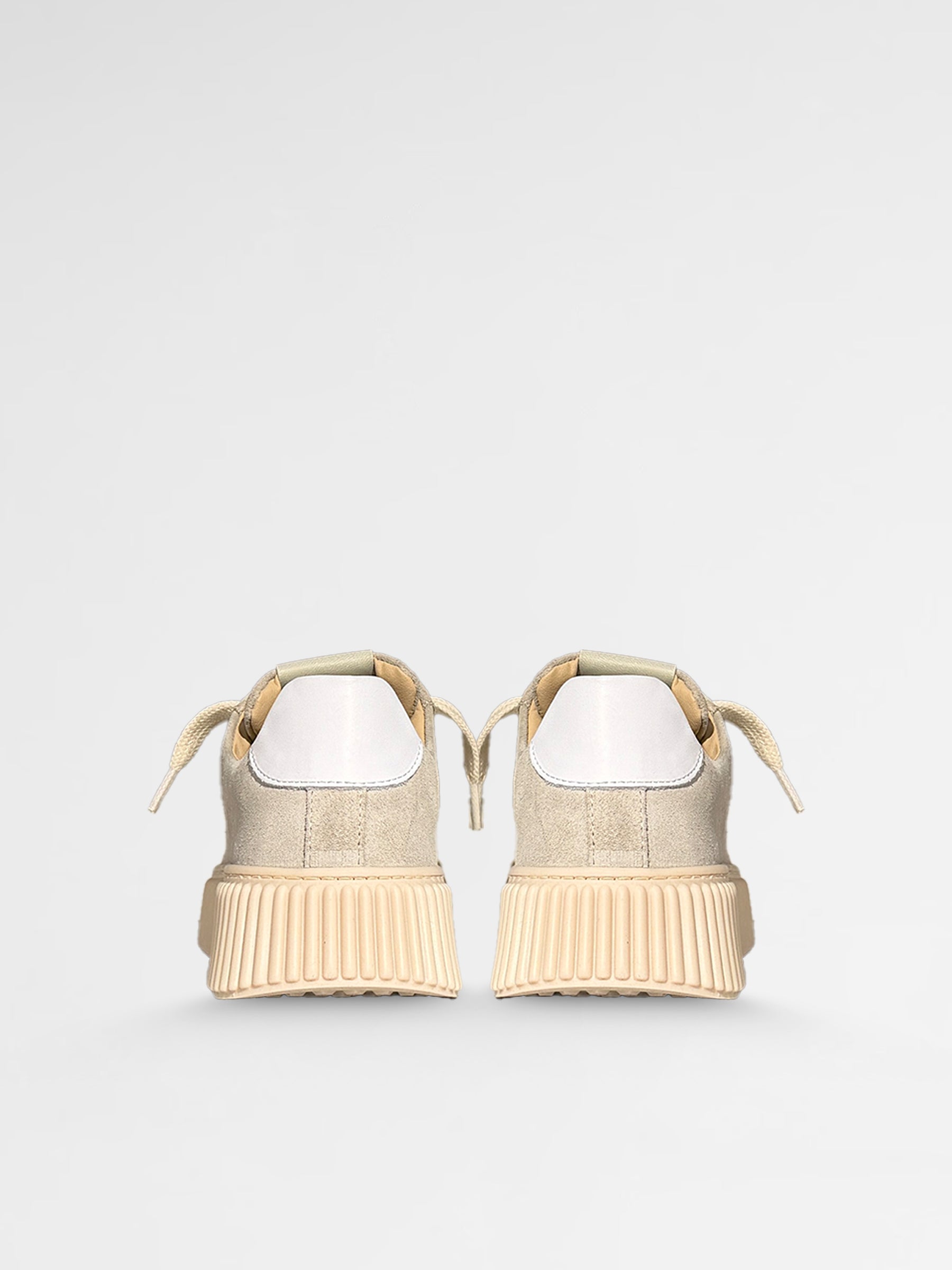 MAISON 9 PARIS Sneakers - Skate Grey Suede Leather