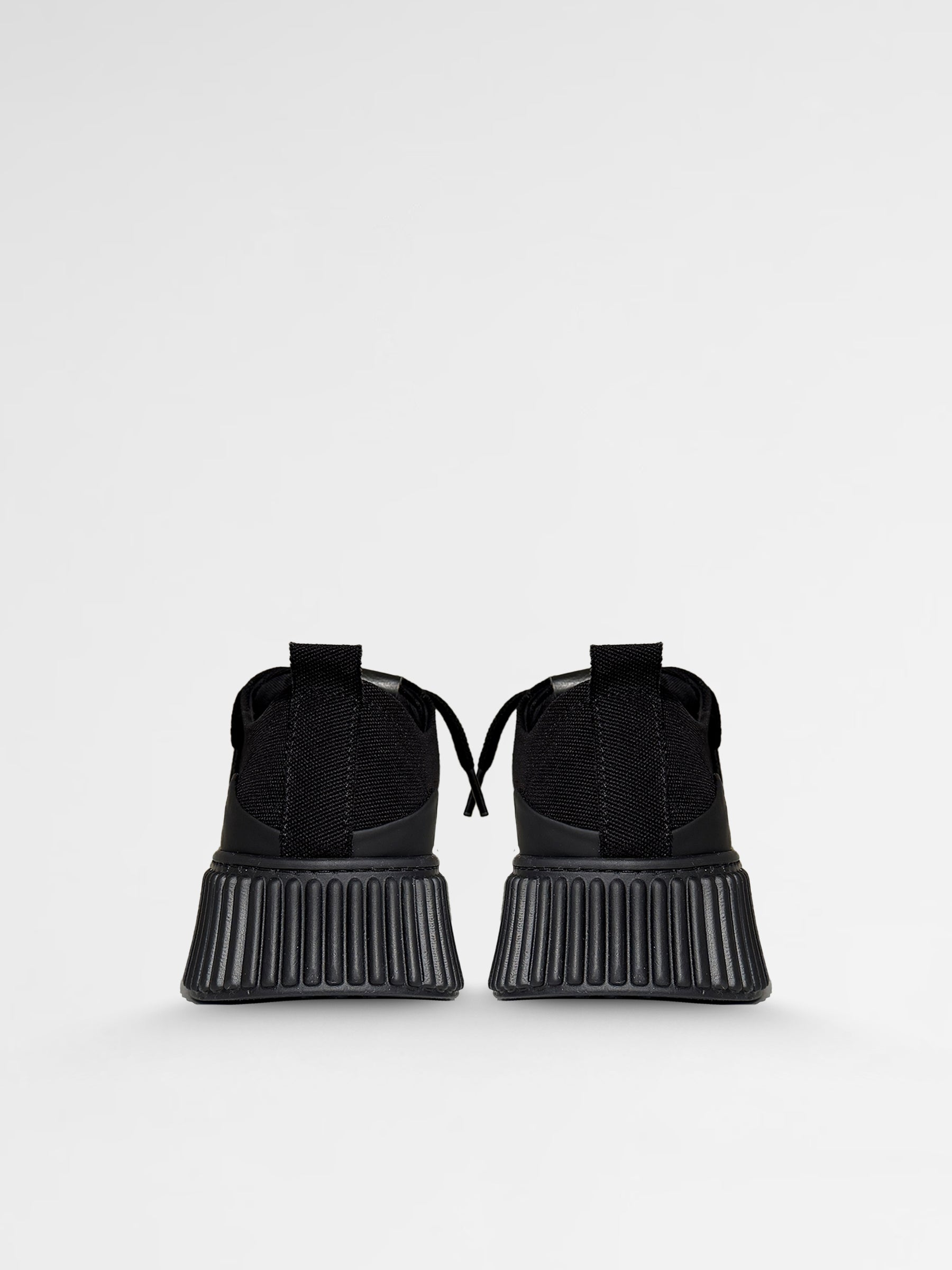 MAISON 9 PARIS Sneakers - Black/Black Cover Canvas