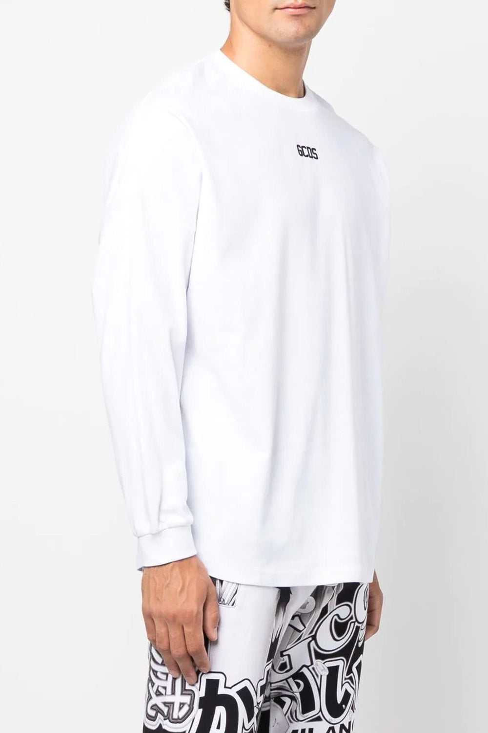 Gcds logo-print long-sleeved T-shirt