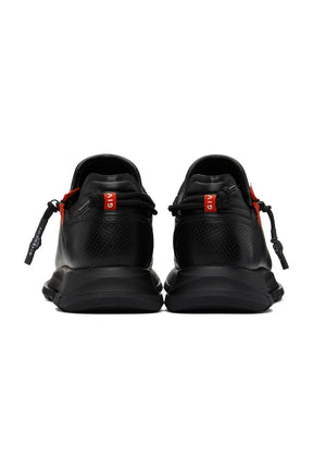 GIVENCHY Black & Red Spectre Zip Sneakers