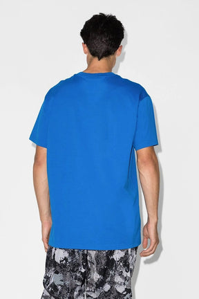 Givenchy T-Shirt Logo Blue Oversized