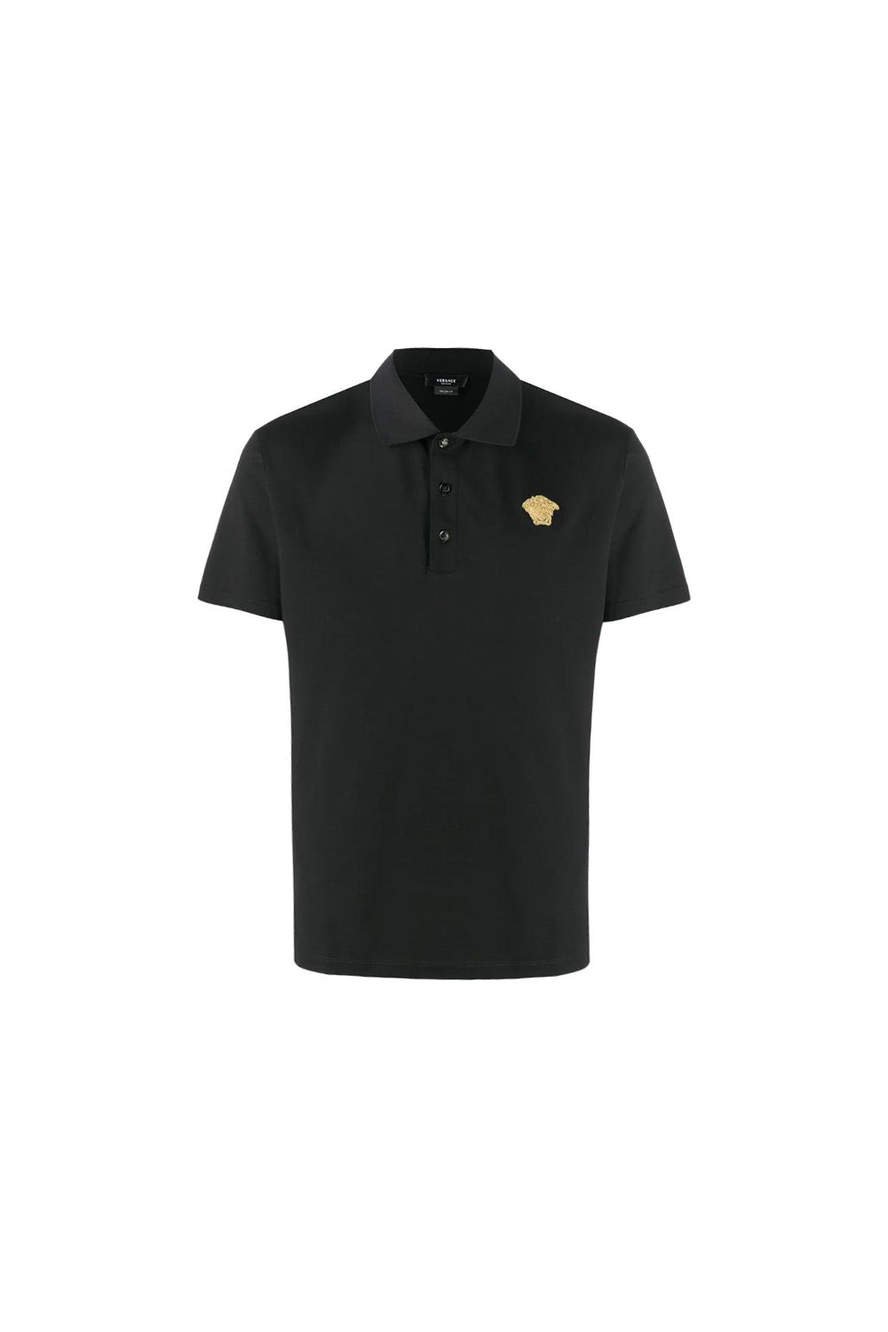 Versace Medusa motif short-sleeve polo shirt