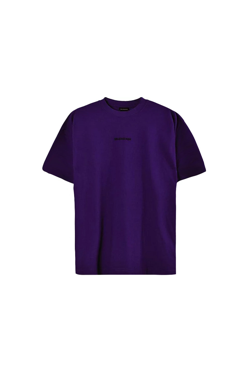 Balenciaga Medium Fit T-Shirt 'Deep Purple/Black'
