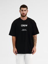 CREW Milano Oversize T-Shirt Logo Print