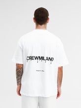 CREW Milano Oversize T-Shirt Logo Print