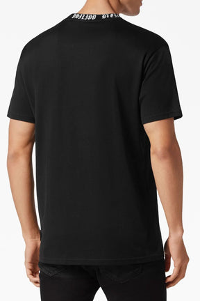 Philipp Plein logo-neck cotton T-shirt