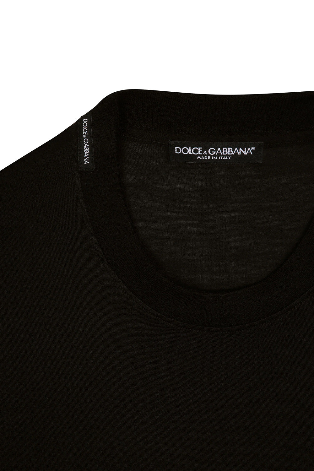 Dolce & Gabbana Short-sleeved plain T-shirt