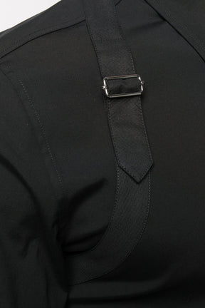 Alexander McQueen buckle detail shirt