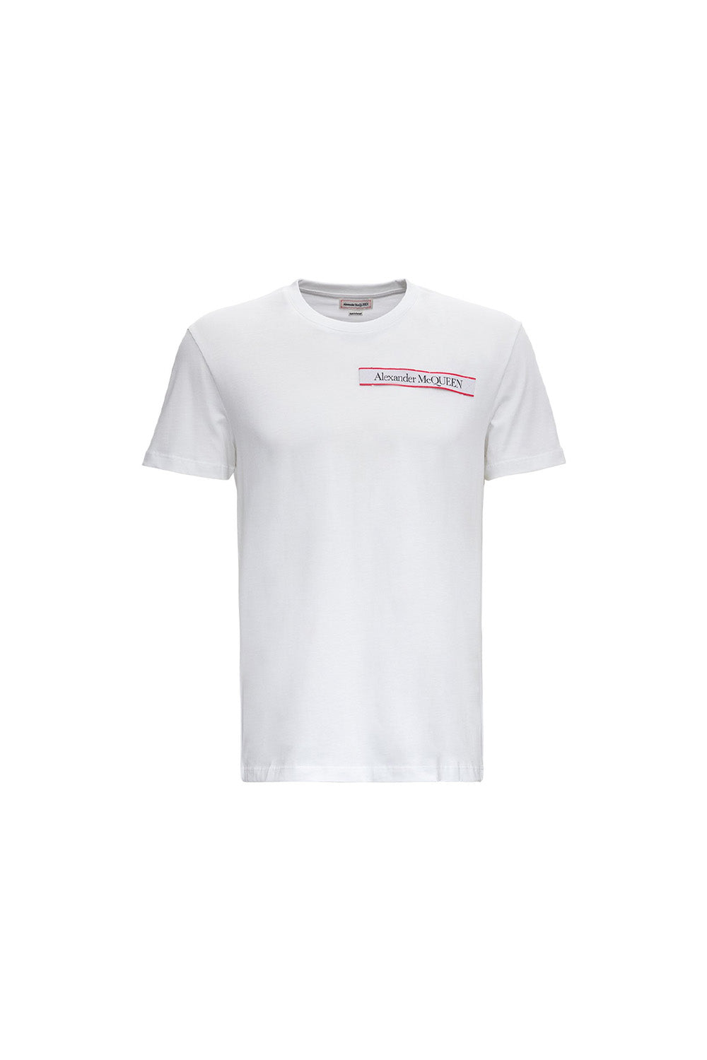 ALEXANDER MCQUEEN Logo-tab cotton-jersey T-shirt
