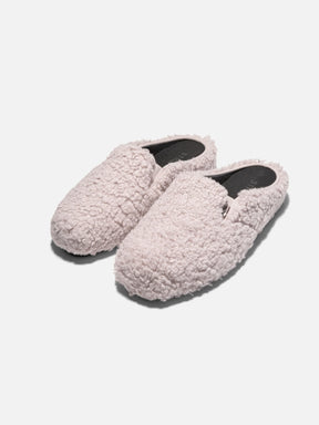 STRAYE Ventura Mule - Furry Dusty Pink