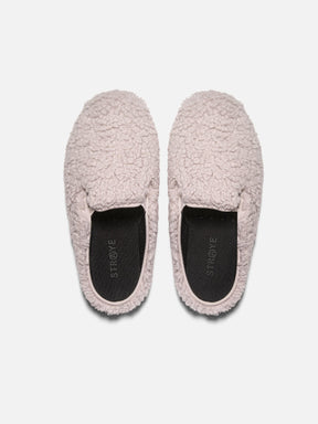STRAYE Ventura Mule - Furry Dusty Pink
