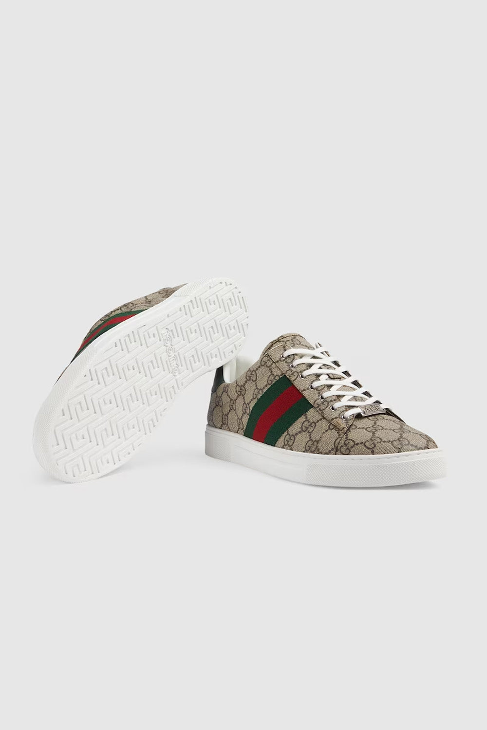 Gucci Men's Gucci Ace Trainer With Web