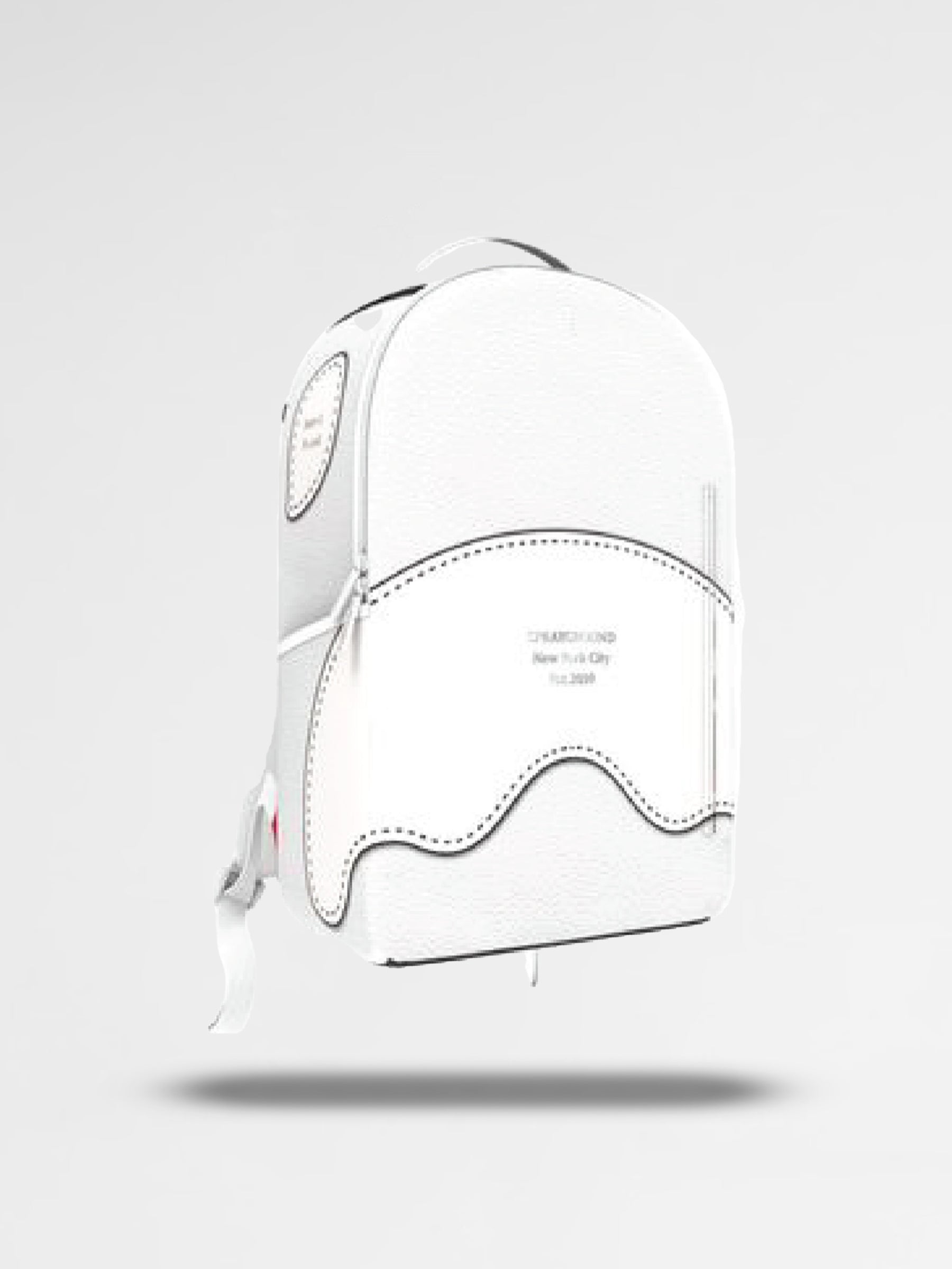 Portafoglio Sprayground bianco Daybreak zip-out wallet