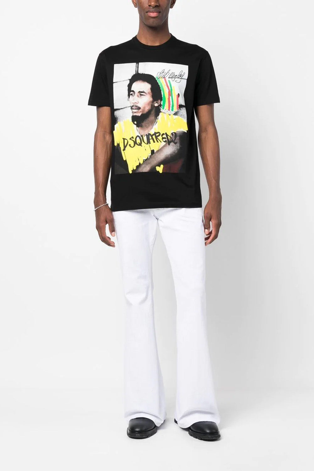 Dsquared2 Bob Marley cotton T-shirt