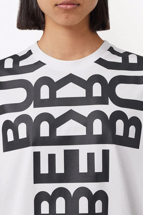 Burberry logo-print oversized T-shirt