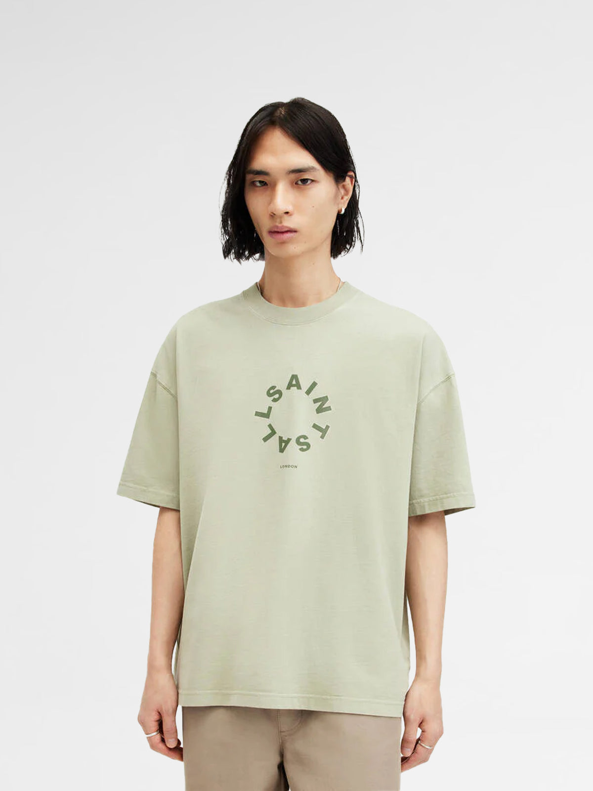 Allsaints Tierra T-Shirt Mint Green