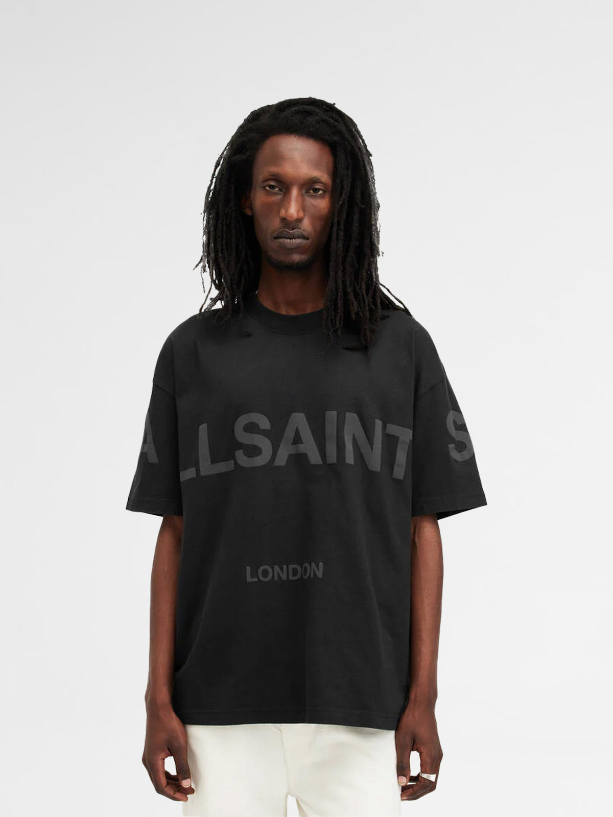 Allsaints Biggy Jet T-Shirt Black