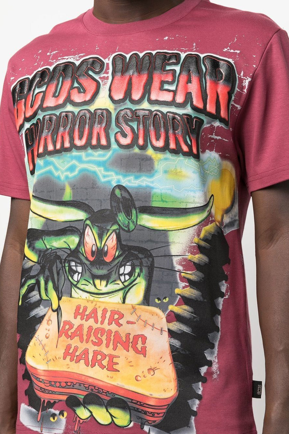 Gcds Horror Story graphic -print T-shirt